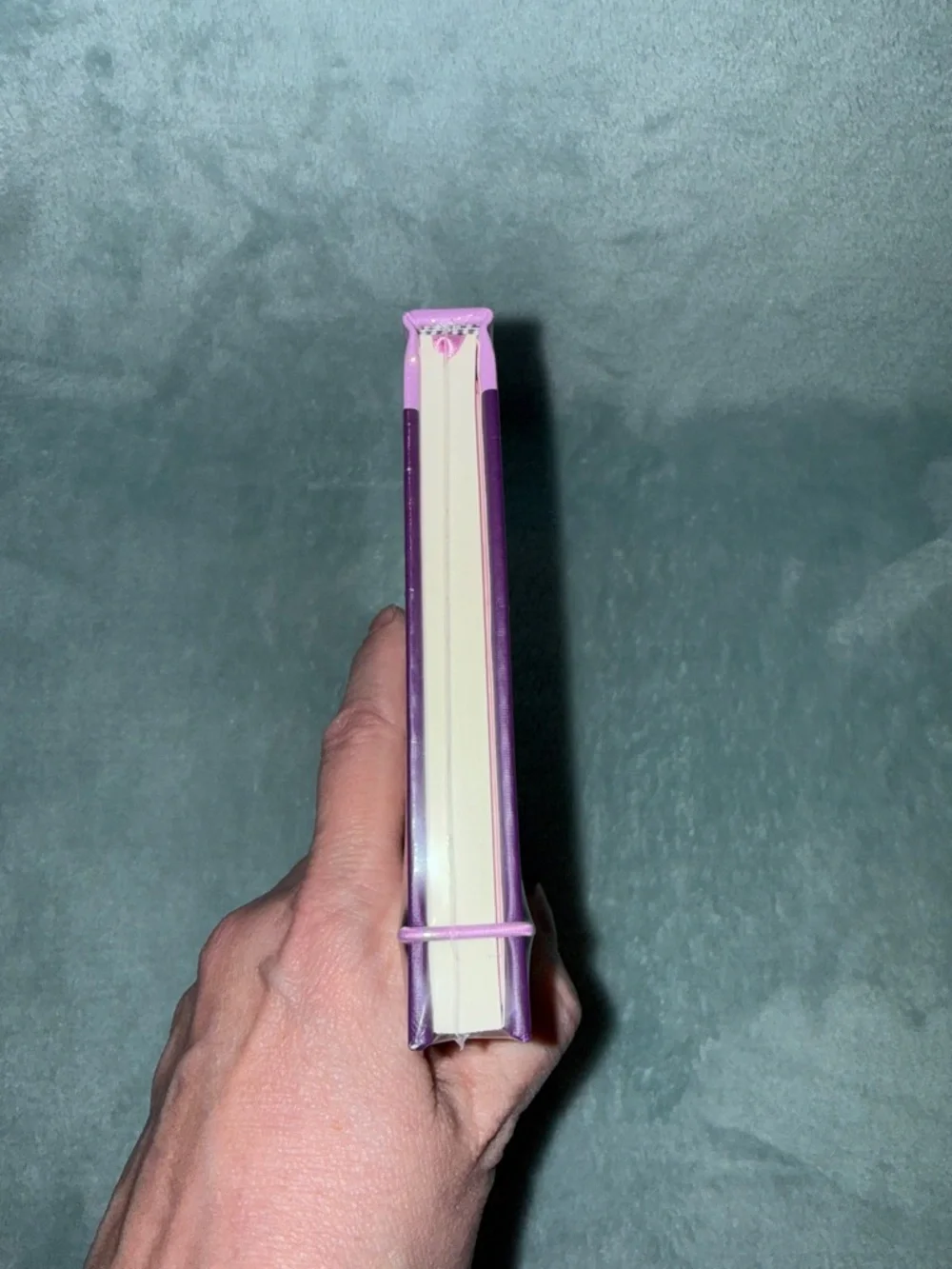kate spade Purple and Lavender Hardcover Journal with Monogram